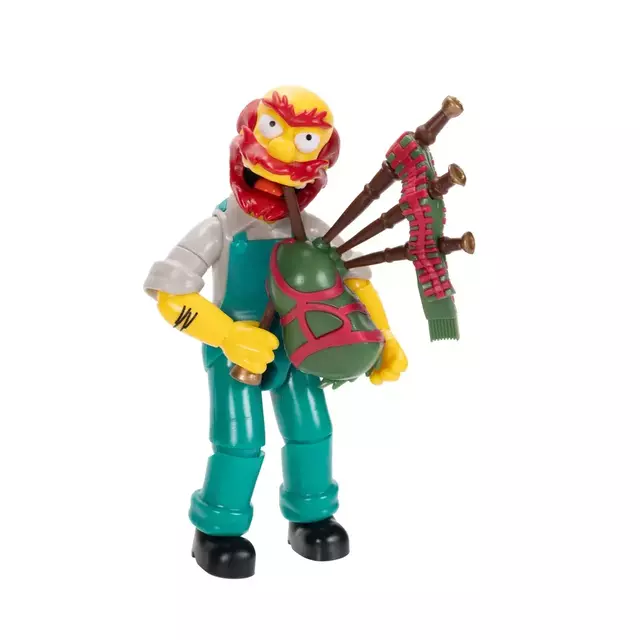 The Simpsons Groundskeeper Willie Articulado 12 Cm 4043 Sunny Jakks Pacific