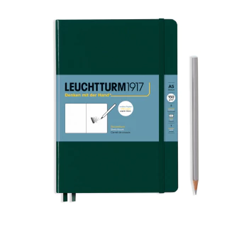 Sketchbook Leuchtturm1917, Medium (A5) - 112 paginas 150g/m² Verde Floresta 370355 - comprar online
