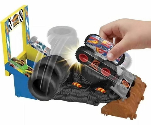 Hot Wheels Monster Trucks Arena Smashers Smash Race Challenge Mattel Hnb87
