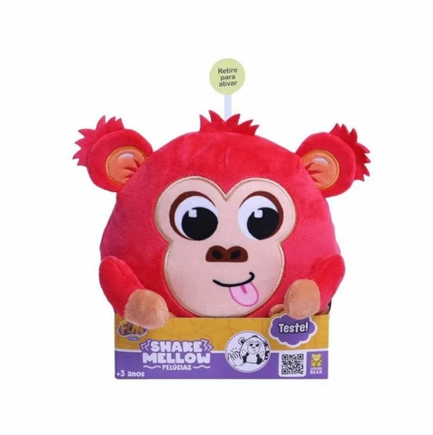 Pelucia Shake Mellow Windy Bums Macaco Fun F0140-7