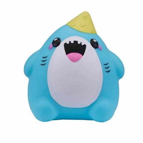 Boneco Elástico Squish Snaws Smooshzees Snugzees 9cm Sunny 4160