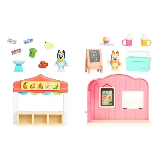 Mini Playset Bluey Sorveteria Candide 7937