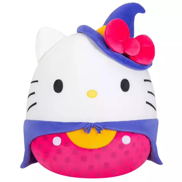 Pelúcia Squishmallows Halloween Hello Kitty 20cm 4727 Sunny