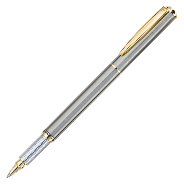 Caneta Rollerball Pierre Cardin St Moritz Aço Com Dourado 6896 - comprar online