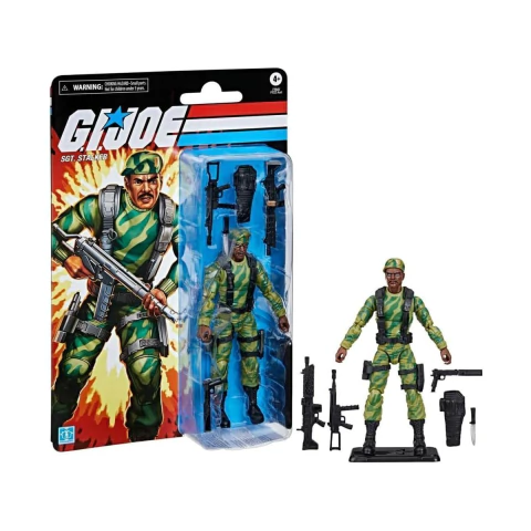Figura Sgt. Stalker - G.I. Joe - Retro Collection - Hasbro