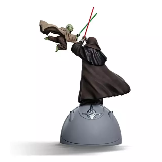 Emperor Palpatine vs Yoda Star Wars CCXP 2024 Iron Studios - comprar online