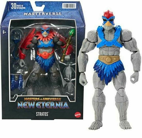 Boneco Masters Of The Universe Motu Revelation Stratos Gpk95 Mattel