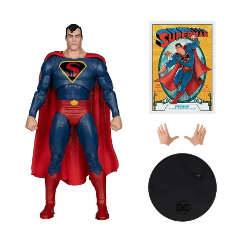 Figura Superman Classic Animation 1940 - DC Comics - 7" Scale - McFarlane