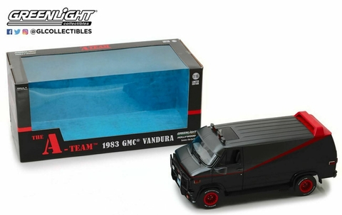 GMC Vandura Esquadrão Classe A The A-Team 1:18 Greenlight