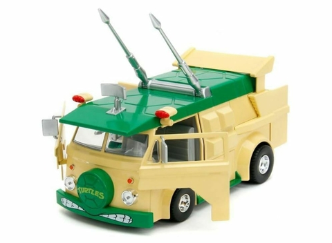 Wagon Party Tartarugas Ninja Com Figura Donatello Jada Toys 1/24