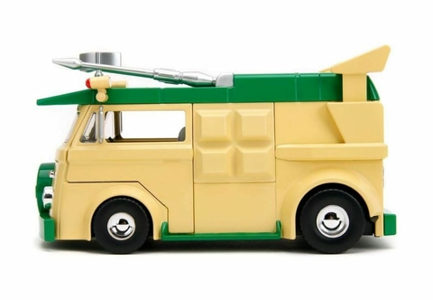 Wagon Party Tartarugas Ninja Com Figura Donatello Jada Toys 1/24