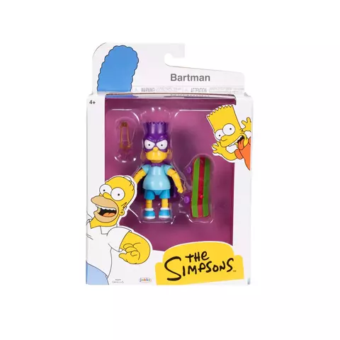 The Simpsons Bartman Articulado 9 Cm 4044 Sunny Jakks Pacific