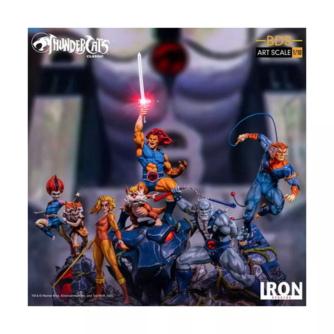 Estátua Panthro BDS 1/10 Art Scale - Thundercats Iron Studios Já Exposto