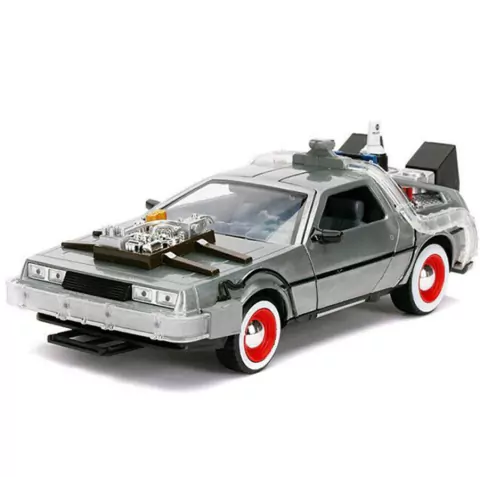 Delorean Back to The Future III Time Machine 1:24 Jada Toys 32166