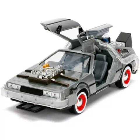 Delorean Back to The Future III Time Machine 1:24 Jada Toys 32166