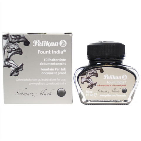 Tinta Nanquim Pelikan Preto 30ml 221143