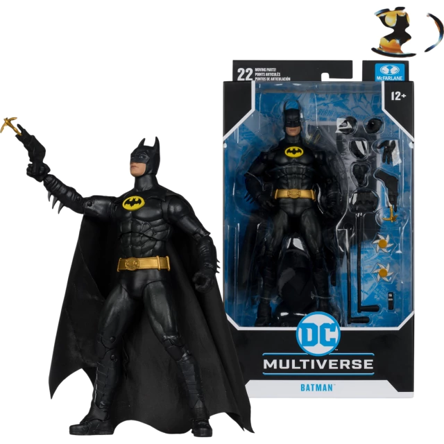 Boneco Batman 1989 Dc Multiverse Mcfarlane Toys