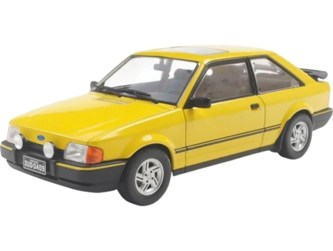 Ford Escort XR3 Amarelo 1988 Califórnia Classics 1/24