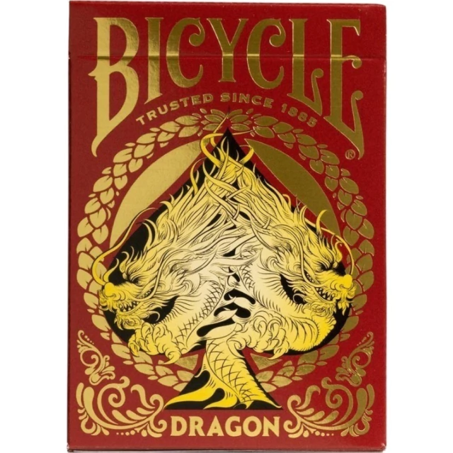 Baralho Bicycle Red Dragon Edição Especial Copag 1844