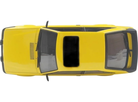 Ford Escort XR3 Amarelo 1988 Califórnia Classics 1/24