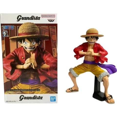Boneco One Piece Monkey D. Luffy Grandista Bandai Banpresto