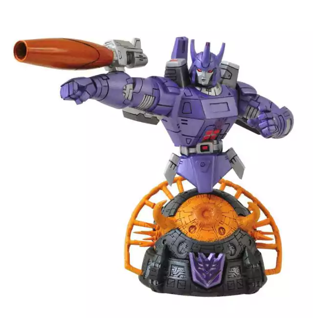 Transformers Busto Galvatron Diamond Não Lacrado