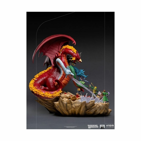 Tiamat Battle - 1/20 Demi Art Scale - Dungeons & Dragons - Iron Studios