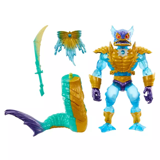 Turtles Of Grayskull Origins Mer-man HTH28 Mattel - comprar online