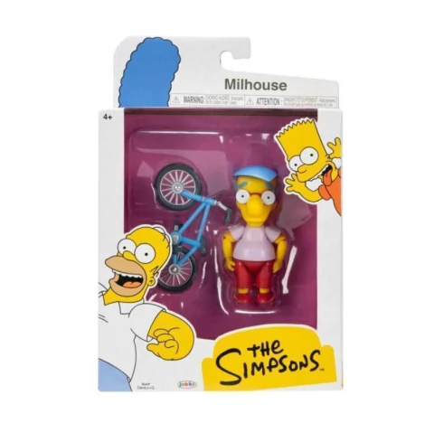 The Simpsons Milhouse Articulado 9Cm 4454 Sunny Jakks Pacific