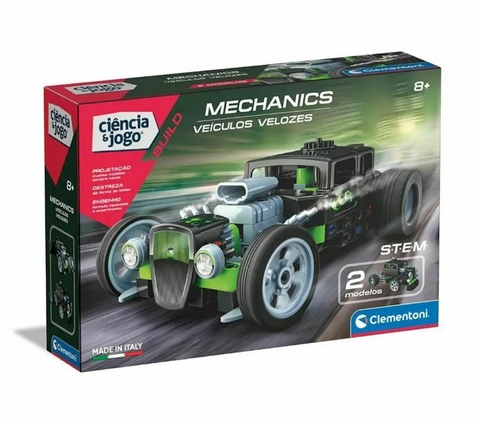 Clementoni Brinquedo de Construção Veículos Velozes Fun F0174-4