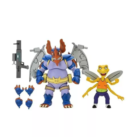 Wingnut and Screwloose Two-Pack Teenage Mutant Ninja Turtles Neca