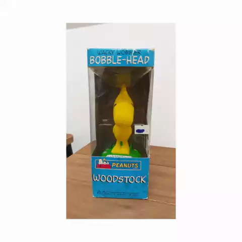 Woodstock Peanuts Wacky Wobbler Funko Embalagem danificada