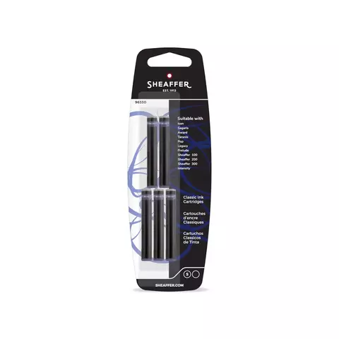 Cartucho Para Tinteiro Sheaffer Preto Com 5 Unidades 96330