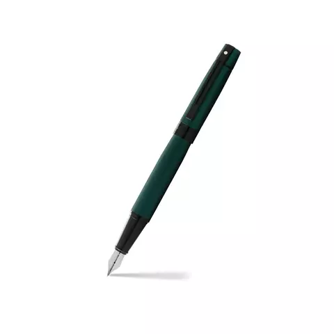 Caneta Tinteiro Sheaffer 300 Verde Com Clip Preto E0934653