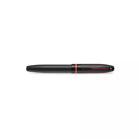 Caneta Tinteiro Sheaffer Icon Preto Fosco Com Vermelho E0910853