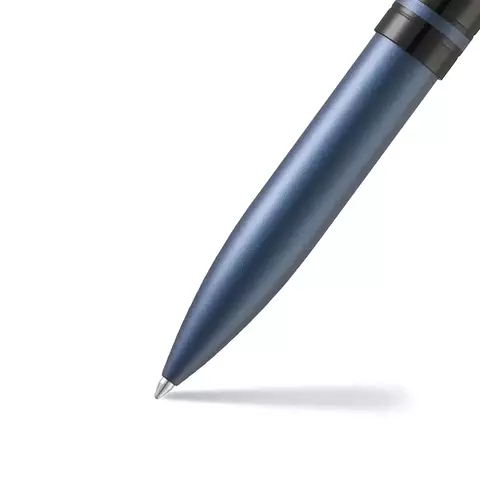 Caneta Esferográfica Sheaffer Icon Azul Metálico Com Preto E2911051