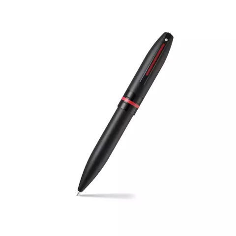 Caneta Esferográfica Sheaffer Icon Preto Fosco Com Vermelho E2910851