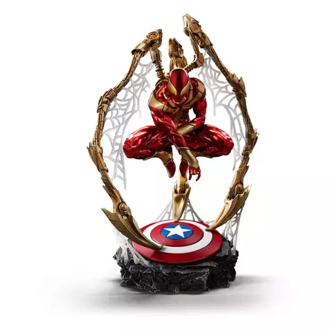 Spider-man Iron Suit (2024 event exclusive) - Marvel Comics - Art Scale 1/10 - Iron Studios
