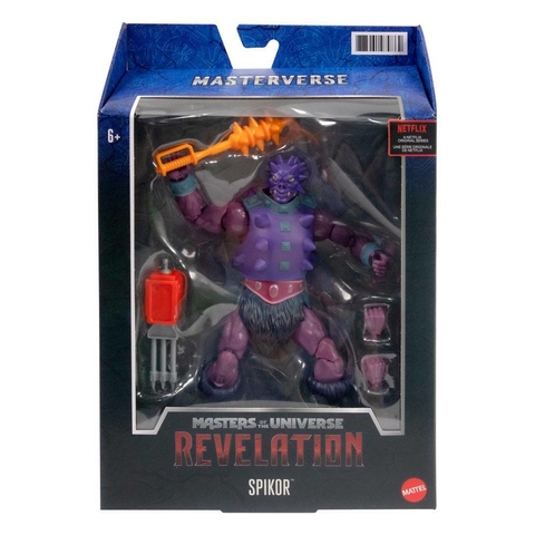 Boneco Masters Of The Universe Motu Revelation Spikor Gyv14 Mattel