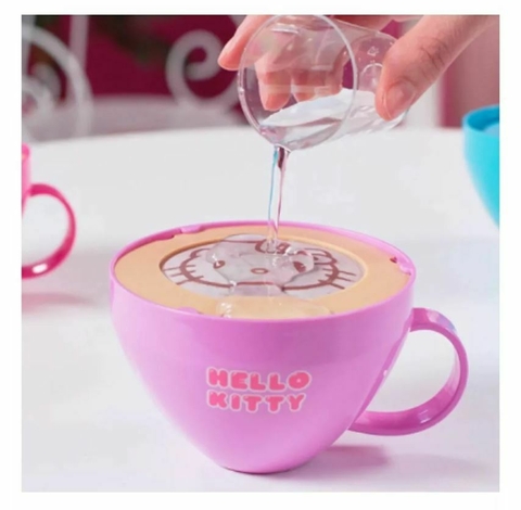 Hello Kitty Xicara Sortida Cappucino Com Surpresa Squish Fun F0142-3