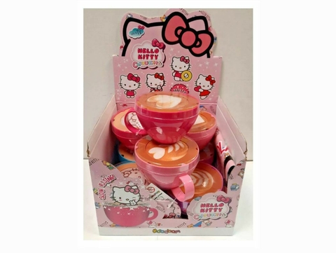 Hello Kitty Xicara Sortida Cappucino Com Surpresa Squish Fun F0142-3