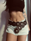 Short pollera celeste - comprar online
