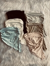 Top strapless pico fruncido - comprar online