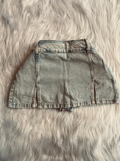 Short pollera con tajo - comprar online