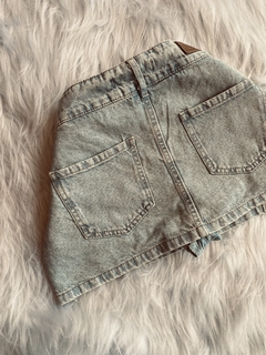 Short pollera con tajo - tienda online
