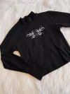 Reme media polera "corazón gótico”