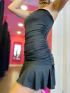 Vestido straple "Sirena"