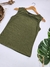 Musculosa Corte Americano Verde Militar en internet