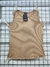 Musculosa Corte americano Beige - comprar online