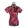 Blusa Estampa Dragão Vinho